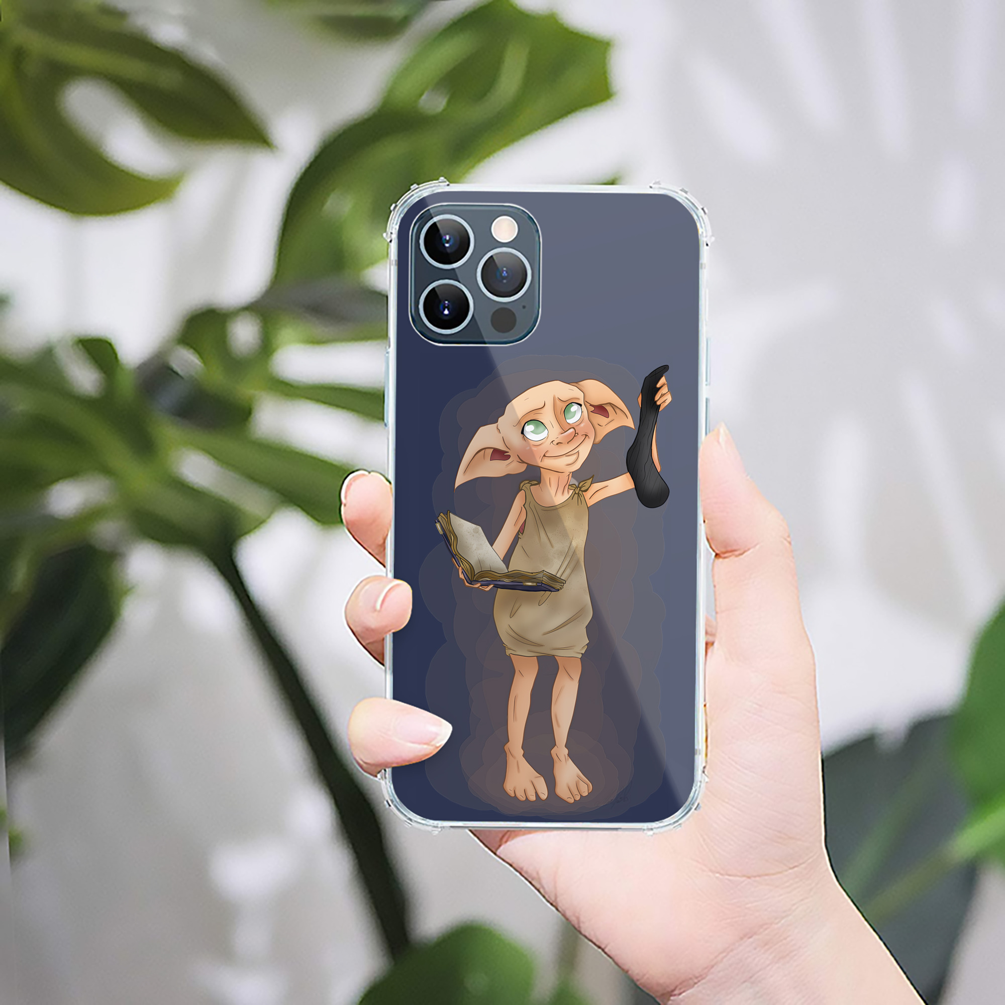 （画像用） Harry Potter ハリー・ポッターシリーズ 【iPhone 12シリーズ対応】透明スマホケース（クリアソフトケース）